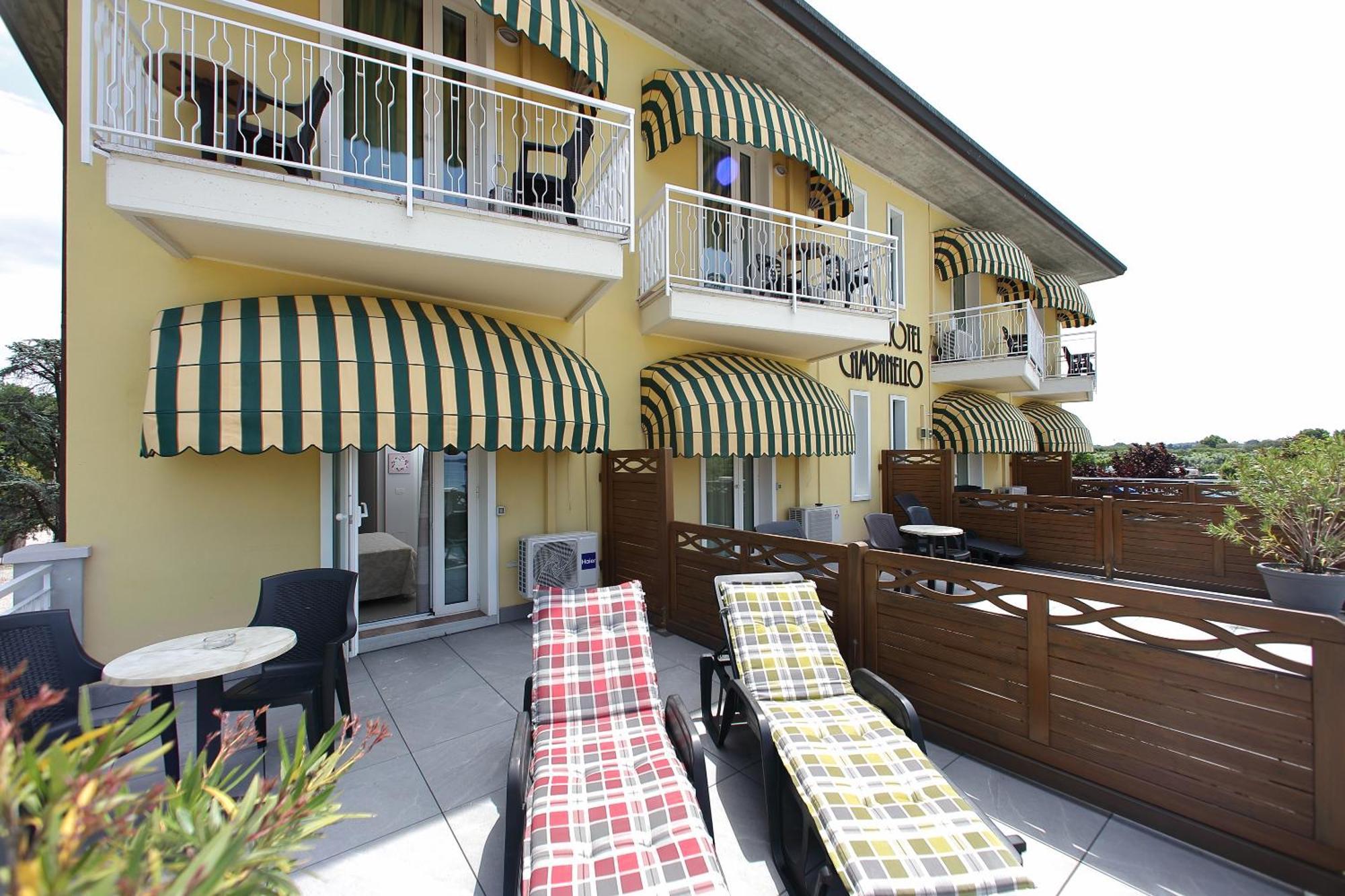 Hotel Campanello Castelnuovo del Garda Exteriör bild